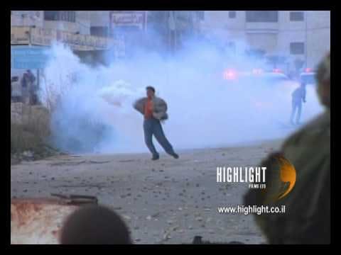 M2_001 - Stock footage Israel: Footage of the Israeli Palestinian conflict in the 2nd Intifada