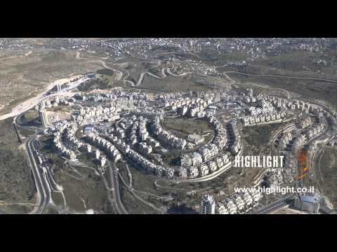 Aerial 4K footage of Jerusalem: AJ4K 036 - The neighborhood of Har Homa