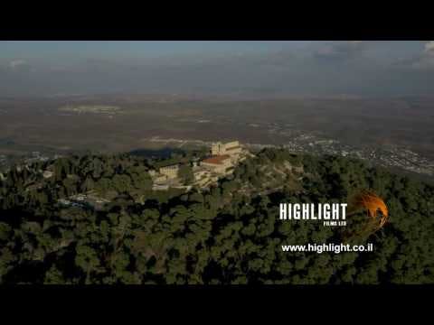 DN4K 012 G Israel stock footage: 4K drone aerial footage of Mount Tabor and Jezreel valley