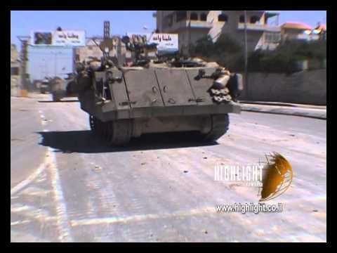 M2_035 - Stock footage Israel: Footage of the Israeli Palestinian conflict in the 2nd Intifada