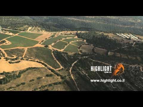 AJ4K 070 Aerial 4K footage of Jerusalem: Fields and woods near Route 1