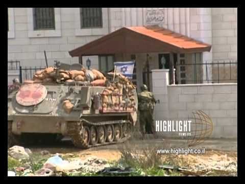 M2_015 - Stock footage Israel: Footage of the Israeli Palestinian conflict in the 2nd Intifada