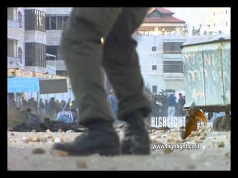M2_005 - Stock footage Israel: Footage of the Israeli Palestinian conflict in the 2nd Intifada