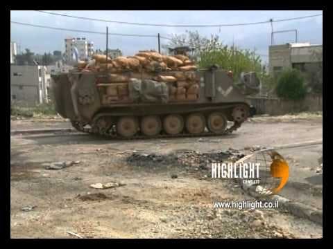 M2_014 - Stock footage Israel: Footage of the Israeli Palestinian conflict in the 2nd Intifada