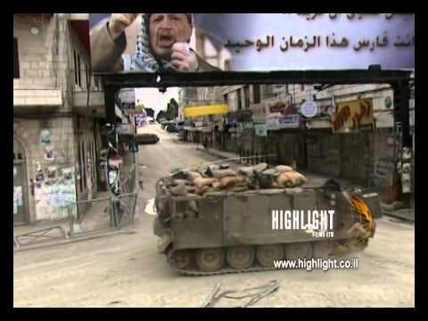 M2_043 - Stock footage Israel: Footage of the Israeli Palestinian conflict in the 2nd Intifada