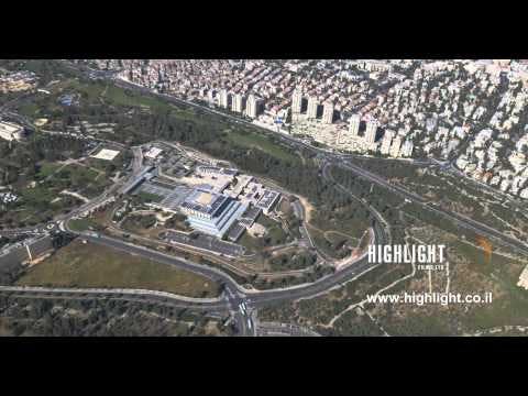 Aerial 4K footage of Jerusalem: AJ4K 042 Aerial 4K video of the Knesset