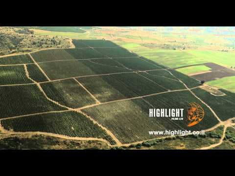 AJ4K 071 Aerial 4K footage of Jerusalem:green fields in the western slopes of the Judaean Hills