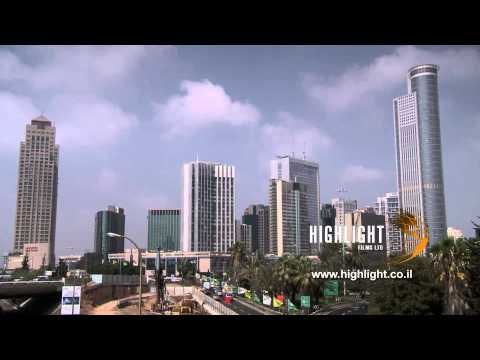 T 030 Israel Footage library: Tel Aviv footage - Ramat Gan Diamond Exchange district