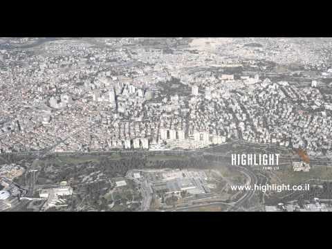 Aerial 4K footage of Jerusalem: AJ4K 043 The Knesset and government,