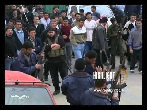 M2_032 - Stock footage Israel: Footage of the Israeli Palestinian conflict in the 2nd Intifada