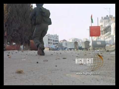 M2_007 - Stock footage Israel: Footage of the Israeli Palestinian conflict in the 2nd Intifada