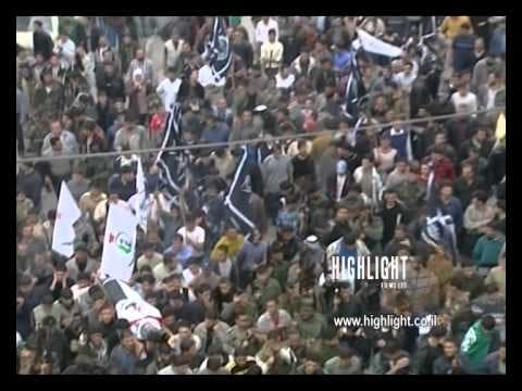 M2_027 - Stock footage Israel: Footage of the Israeli Palestinian conflict in the 2nd Intifada